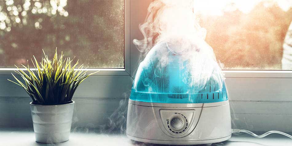 Humidifier creating a comfortable indoor atmosphere
